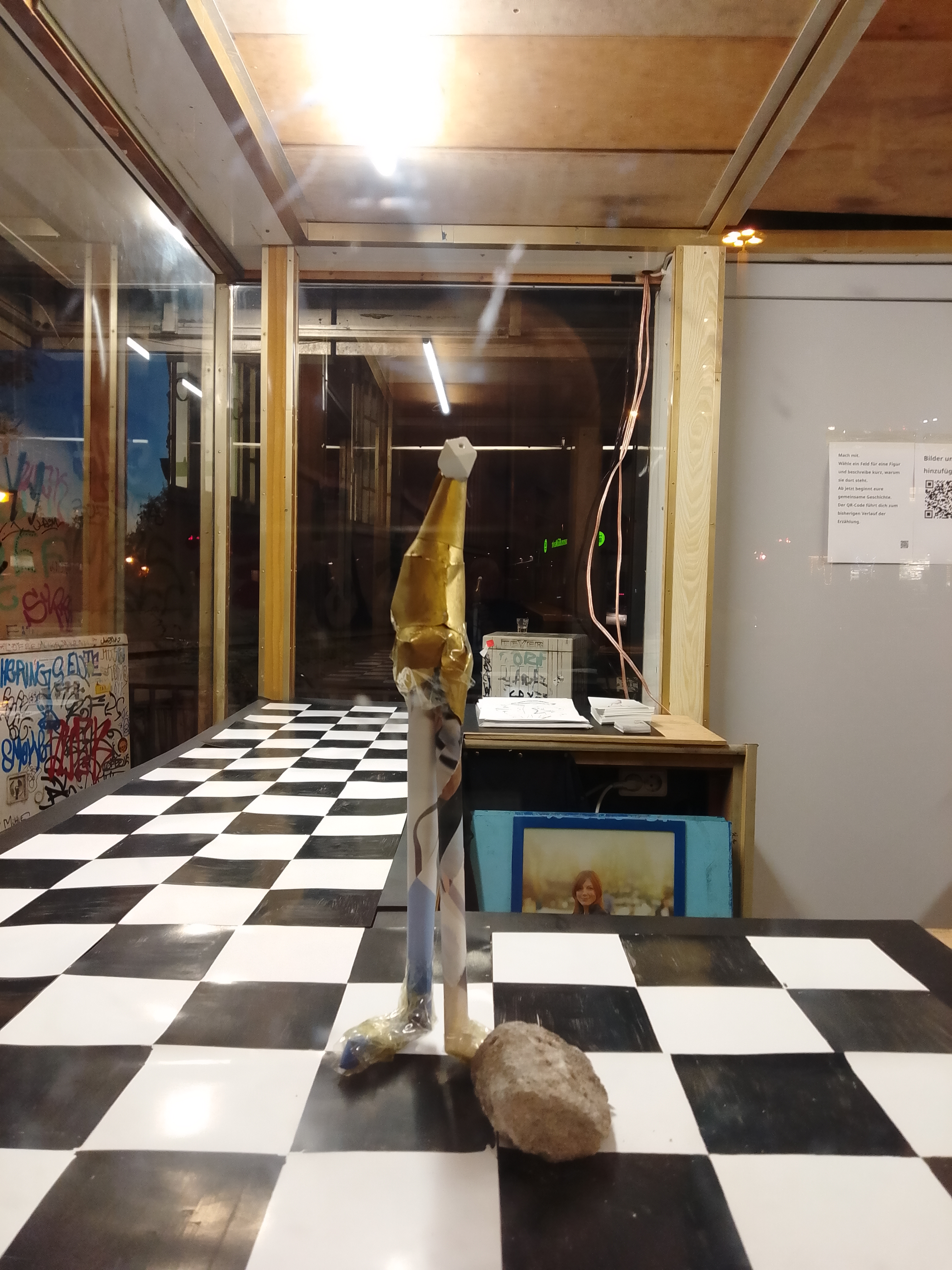 Aua! Ein Geräusch, ein Schreck.